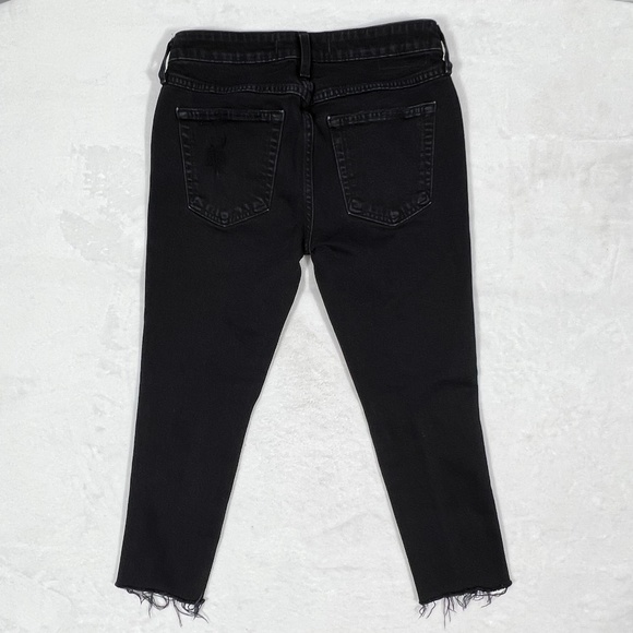 AMO "Kate"distressed black jeans - Picture 2 of 11